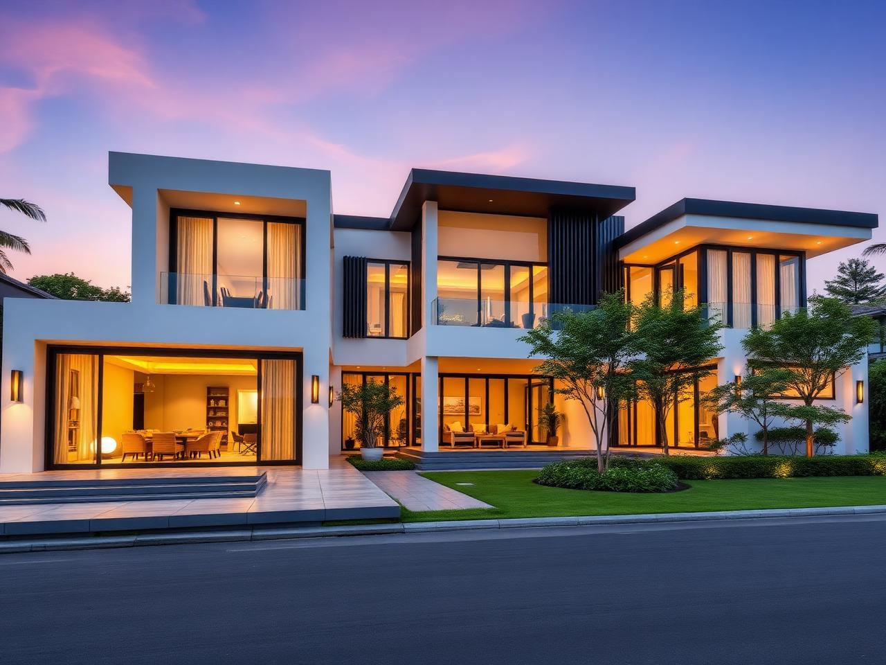 Biệt thự cao cấp Việt Hưng - Biệt thự đơn lập tại Long Biên, Hà Nội do Tiến Đạt thi công